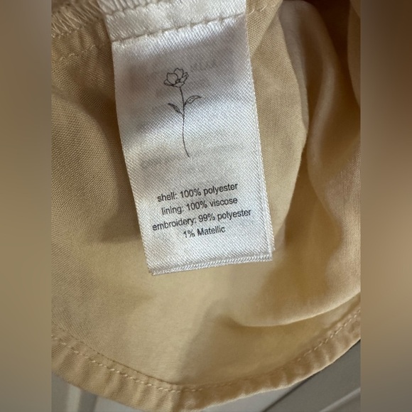 Noralee Mara Dress – Antique Daisy Champagne – Size 10 Girl - Picture 7 of 12